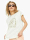 Jack & Jones Damen Oversized T-shirt Asphait