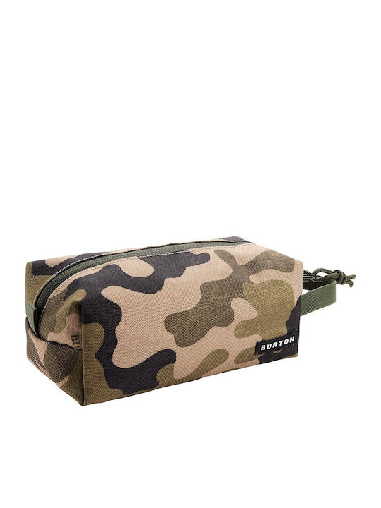 Burton Necessaire in Khaki Farbe 18cm