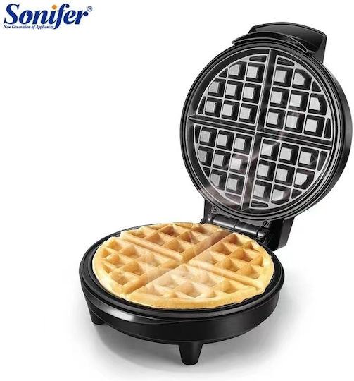 Sonifer SF-6084 Βαφλιέρα για Στρογγυλές Βάφλες 1000W