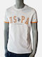 U.S. Polo Assn. Emer Men's Summer Pajama Blouse White