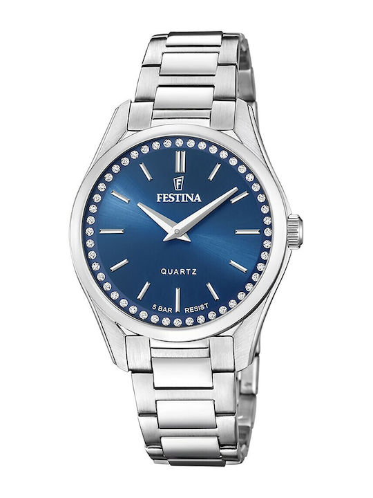 Festina Women's Watch with Silver Metal Bracelet