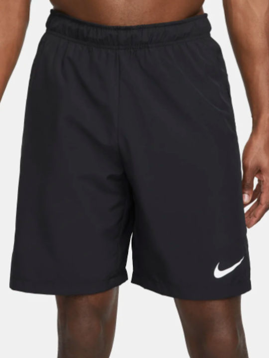 Nike Woven 9 Αθλητική Ανδρική Βερμούδα Dri-Fit Μαύρη