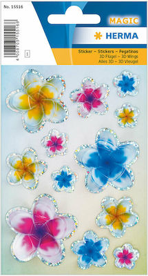 Herma Stickers Summer Blossoms Wings