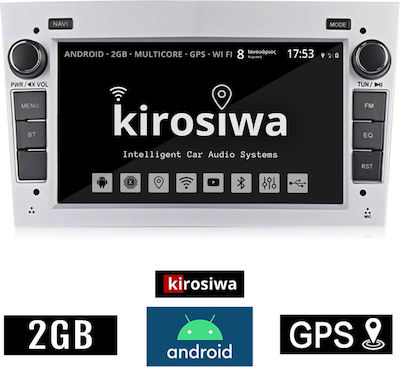 Kirosiwa Ηχοσύστημα Αυτοκινήτου για Opel (Bluetooth/USB/WiFi/GPS) με Οθόνη Αφής 7"