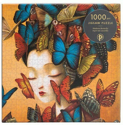 Madame Butterfly Puzzle 2D 1000 Bucăți