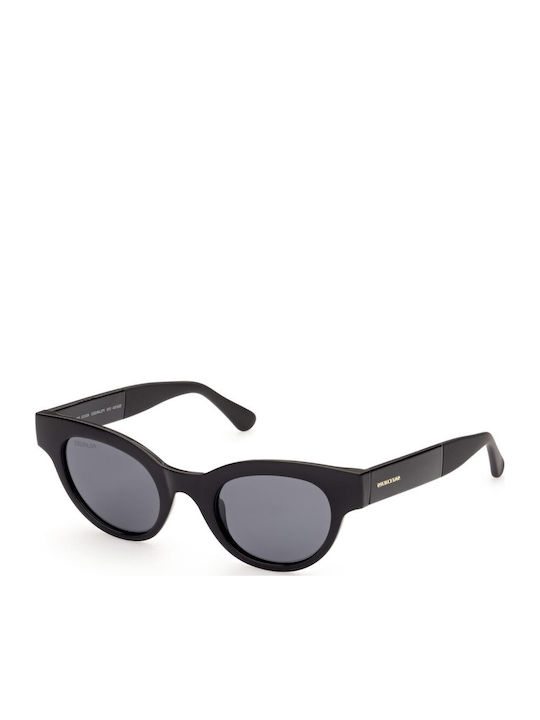 Skechers Women's Sunglasses with Black Plastic Frame and Black Polarized Lens SE6100 01D