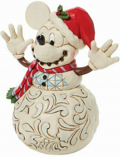 Enesco Коледна Фигура Снежен човек Височина 14см. Mickey Mouse