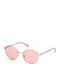 Skechers Women's Sunglasses with Rose Gold Metal Frame and Pink Lens SE6110 29S