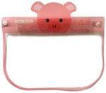 Pennie Visier Maske Schweinchen 18x25cm Rosa 1Stück