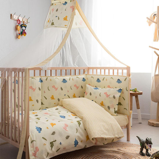 Vesta Home Cotton Baby Quilt Jurassic 120x160cm Beige