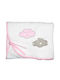 Baby Star Baby Bath Towel Hooded Cloud Pink