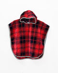 Pennie Hicky Kids Beach Poncho Red 50 x 45cm