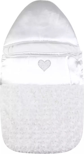 Online Winter Sleeping Bag Cristal Heart White
