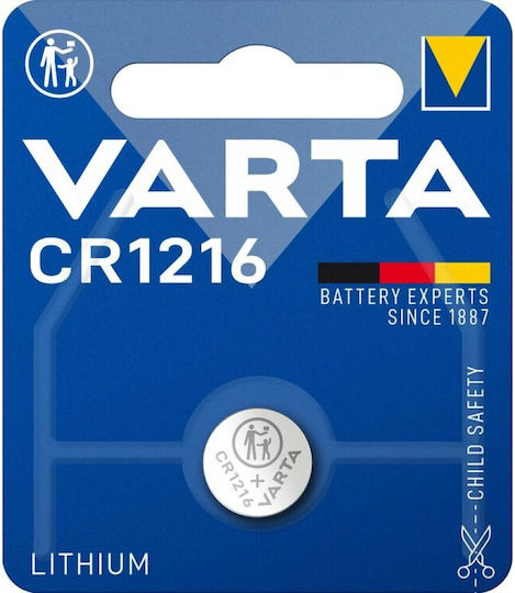 Varta Lithium Watch Battery CR1216 3V 1 Pack