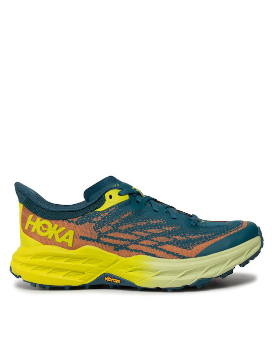 Hoka Speedgoat 5 Ανδρικά Αθλητικά Παπούτσια Trail Running Μπλε