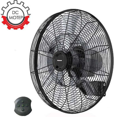 Primo PRWF-80562 Commercial Round Fan with Remote Control 75W 45cm with Remote Control 800562