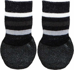 Trixie Socks Dog Non-Slip Black in Black Color Trixie Socks Dog Non-Slip Black in Black Color