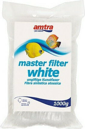 Amtra Master Filter White Υαλοβάμβακας για Φιλτράρισμα Ενυδρείου 1000gr 1τμχ