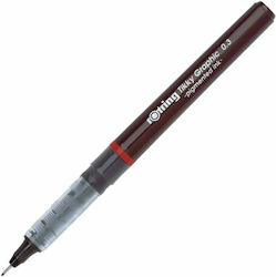 Rotring Tikky Graphic Pen Ballpoint 0.3mm with Black Ink