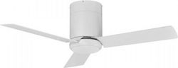 Spot Light Ceiling Fan 106.6cm with Light White