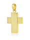 Skaras Jewels Men's Gold Cross 18K