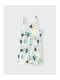 Kids' Fabric Jumpsuit Shorts/Bermudas White