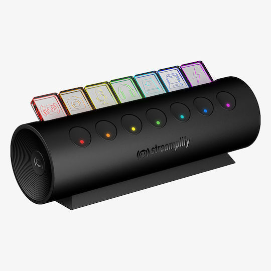 Streamplify Hub Ctrl 7 USB-Hub 7 Anschlüsse USB 3.0 mit USB-A Anschluss