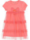 Kinderkleid Kurzärmelig Tüll Rosa