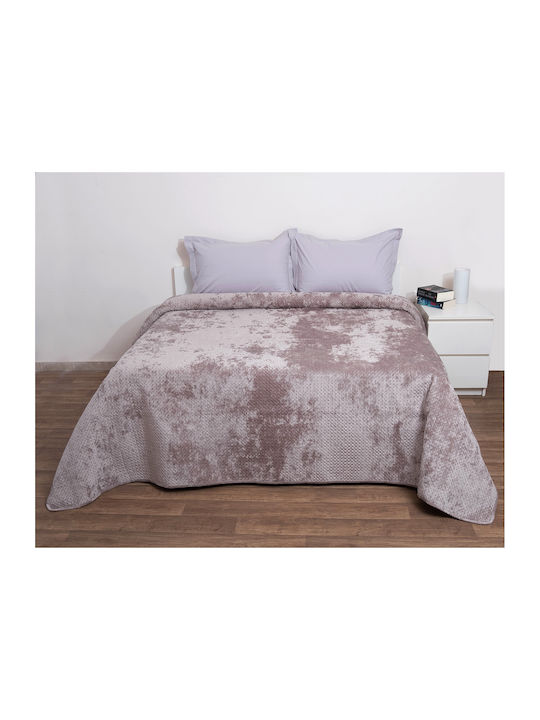 Anna Riska Verona Coverlet Queen Size Microfibe...