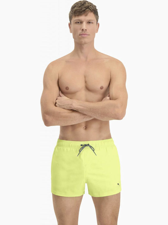 PUMA Ανδρικό Μαγιό Σορτς Κίτρινο