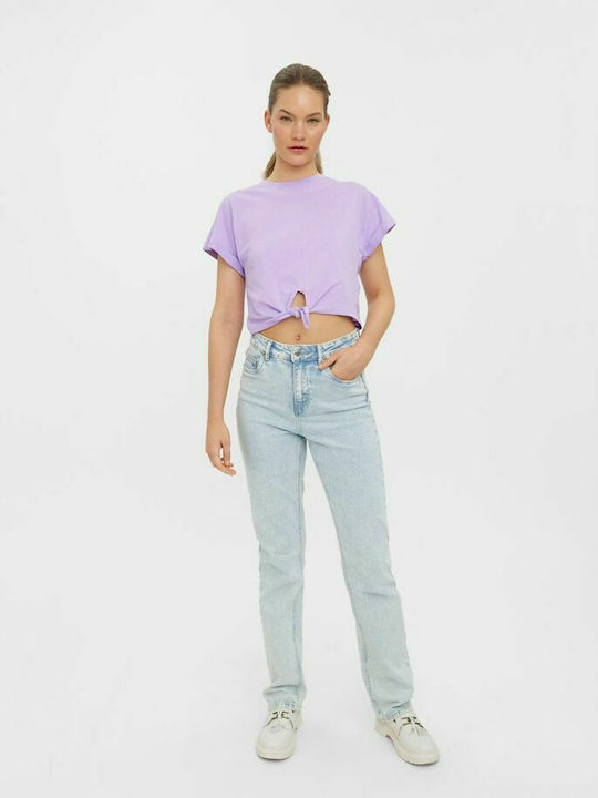 Vero Moda Women's Summer Crop Top Cotton Short ...
