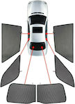 CarShades für Skoda Enyaq 2020 Schwarz gefärbt Fünftürer (5D) 6Stück