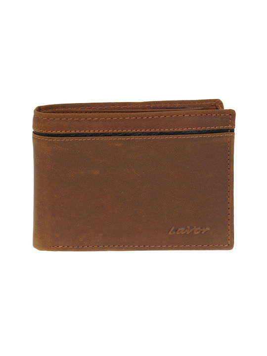 Lavor Men's Leather Wallet with RFID Brown