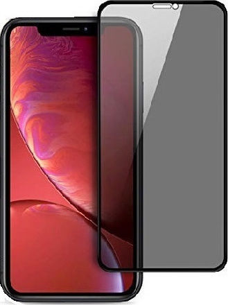 Поверителност Закалено стъкло за цялото лице Черен (iPhone 11 Pro Max)