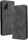 Bodycell Brieftasche Synthetisches Leder Schwarz (Realme 7 5G)