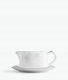 Ionia Genesis Gravy Boat din Porțelan Albă 1pcs