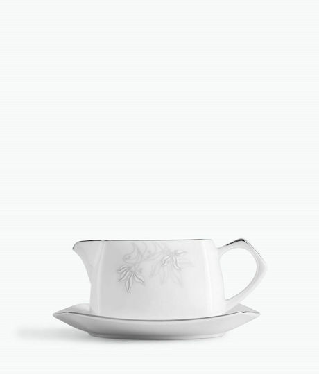 Ionia Genesis Gravy Boat din Porțelan Albă 1pcs Ionia Genesis Gravy Boat din Porțelan Albă 1pcs