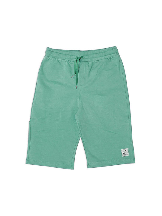 Green shorts for boys (10-14 years old)