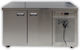 Inoxcon Commercial Counter Freezer 287lt with 2 Doors L140 x W70 x H86cm.