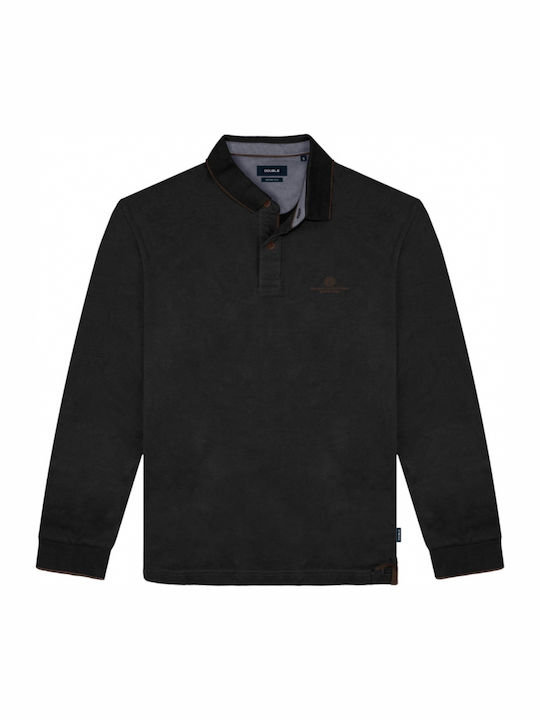 Rebase RGS-36 Polo Herrenblusen Schwarz