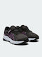 GT-1000 11 PS Kids Sports Shoes Running with Hoop & Loop Closure Black
