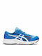 Contend 8 Print GS Kids Sports Shoes Running with Laces Blue