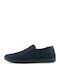 Men's Leather Casual Shoes Blue