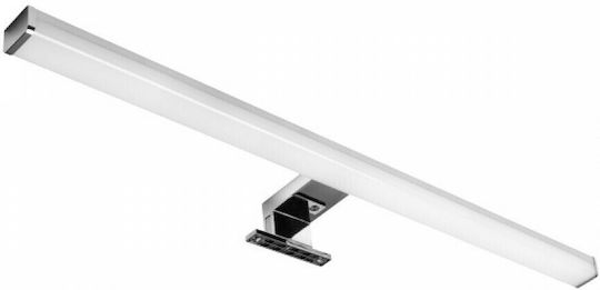 Spot Light Modern Lamp Bathroom with Integrated LED and Natural White Light Silver 60cm