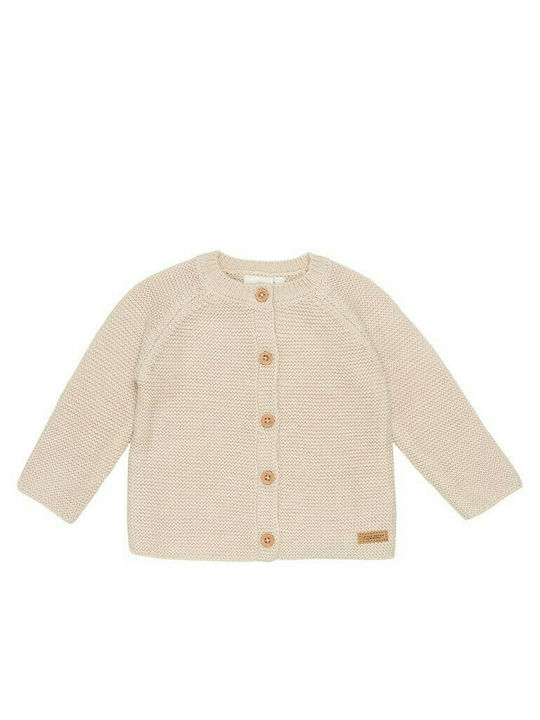 Little Dutch Kids Cardigan Knitted Beige