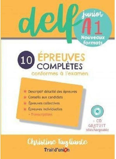Nouveau DELF Junior A1 10 Epreuves Completes