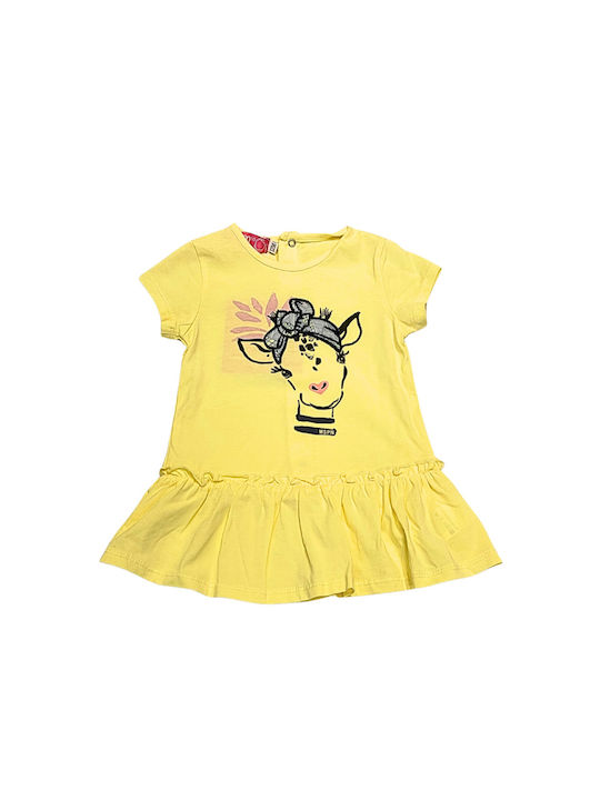 Sam 0 13 Kids Dress Short Sleeve Yellow