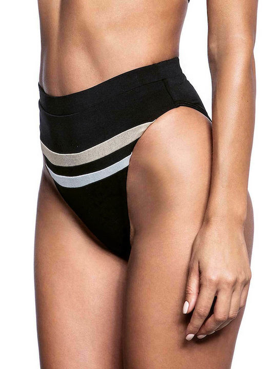 Bluepoint Bikini Slip Ψηλόμεσο Μαύρο