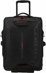 Samsonite Ecodiver Cabin Travel Suitcase Fabric Black with 2 Wheels Height 55cm