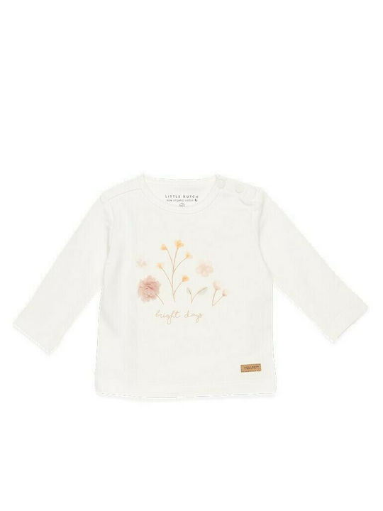 Little Dutch Kids Blouse Long Sleeve White